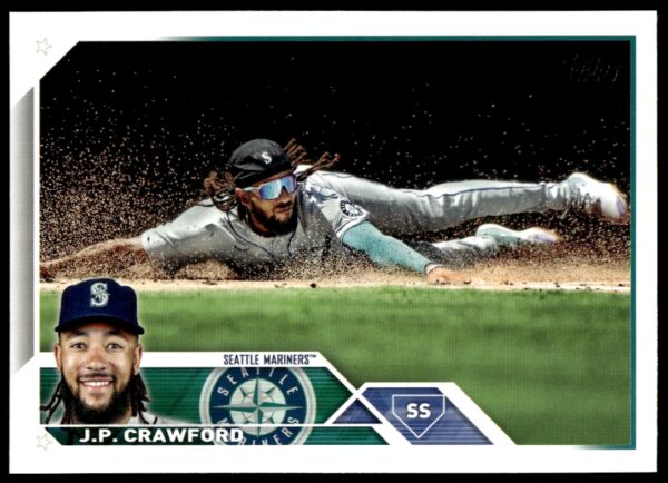 2023 Topps Series 2 J.P. Crawford #380 (Front)