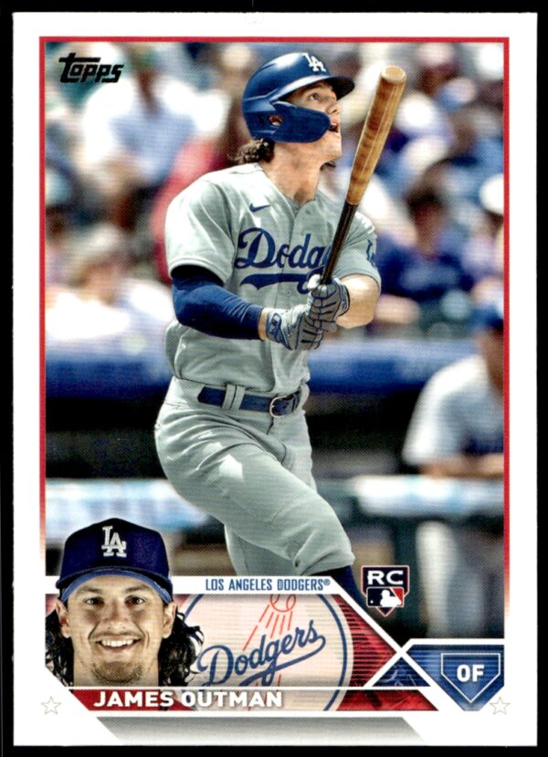 2023 Topps Series 2 James Outman #395 (Front)