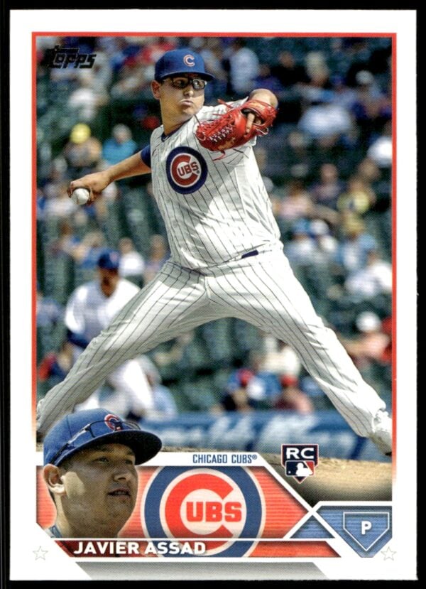 2023 Topps Series 2 Javier Assad #444 (Front)