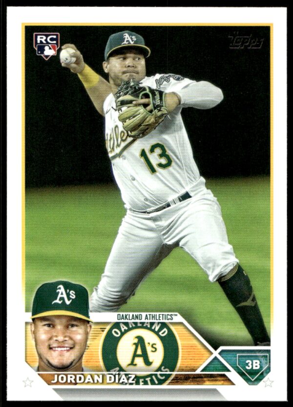 2023 Topps Series 2 Jordan Diaz #423 (Front)