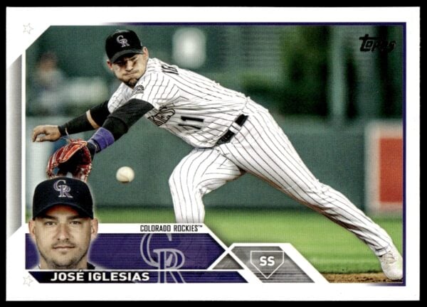 2023 Topps Series 2 Jose Iglesias #653 (Front)