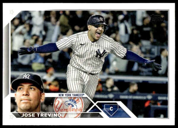 2023 Topps Series 2 Jose Trevino #373 (Front)