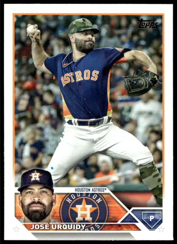 2023 Topps Series 2 Jose Urquidy #518 (Front)