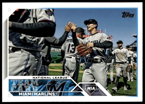 2023 Topps Series 2 Miami Marlins #473 (Front)