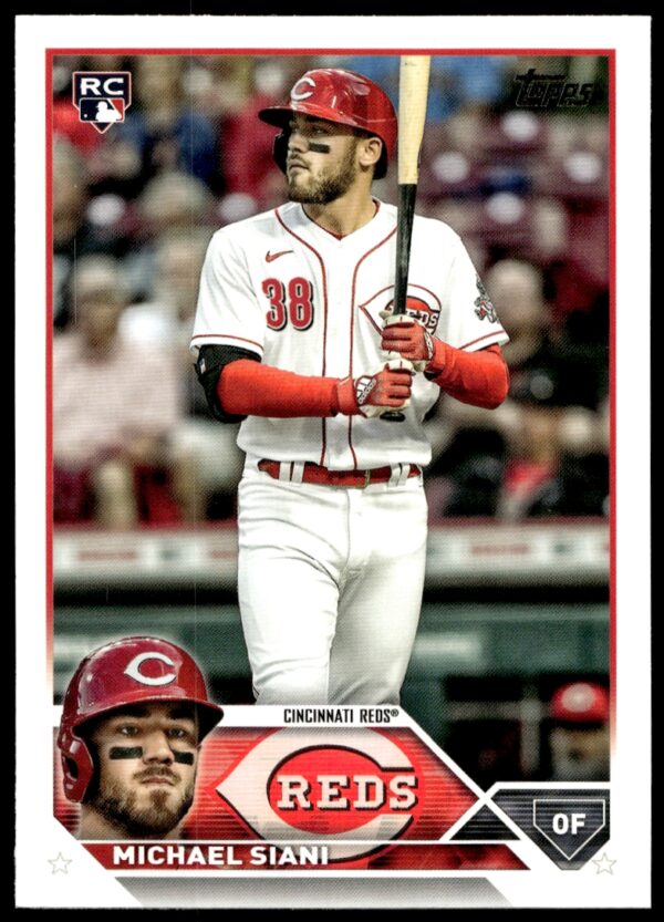 2023 Topps Series 2 Michael Siani #654 (Front)