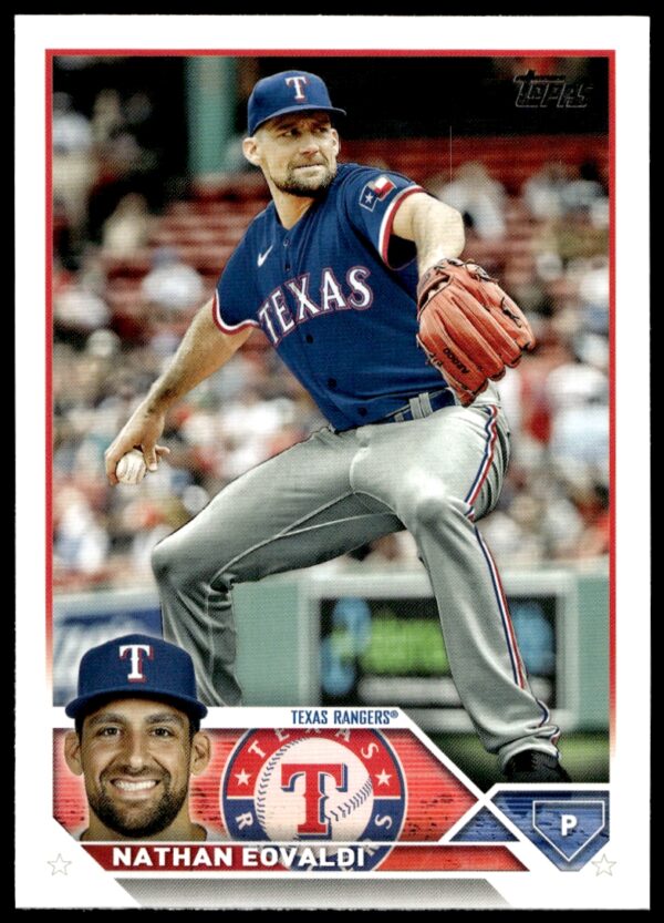 2023 Topps Series 2 Nathan Eovaldi #341 (Front)