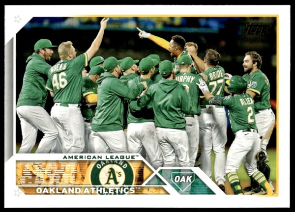 2023 Topps Series 2 Oakland Athletics #577 (Front)