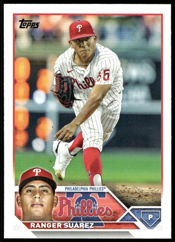 2023 Topps Series 2 Ranger Suarez #642 (Front)