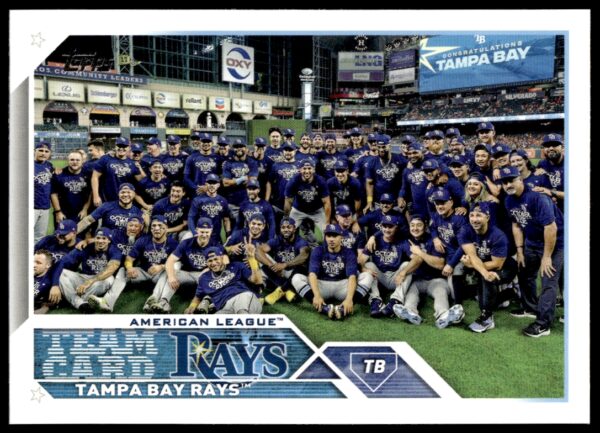 2023 Topps Series 2 Tampa Bay Rays #623 (Front)