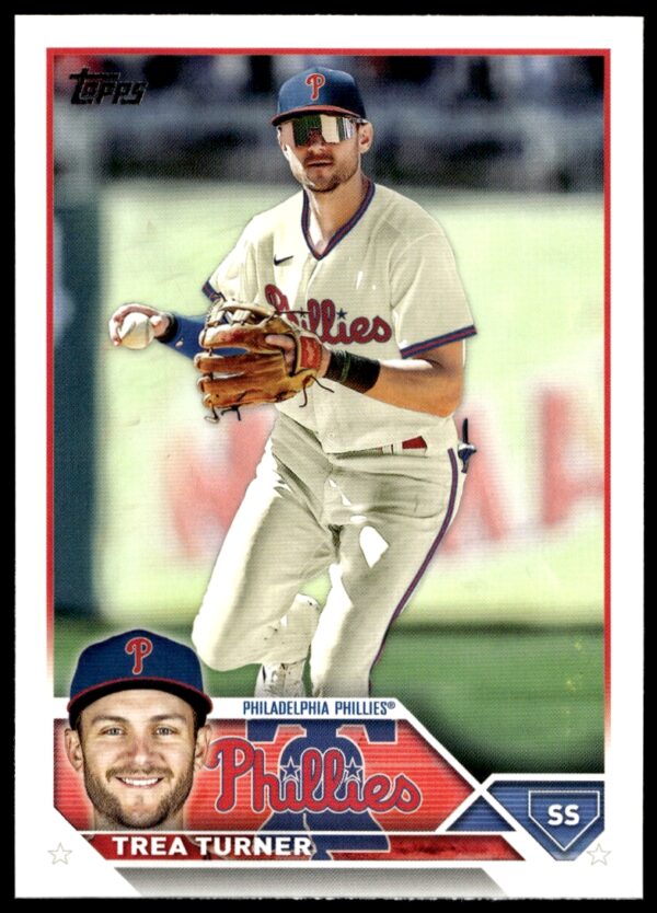 2023 Topps Series 2 Trea Turner #475 (Front)