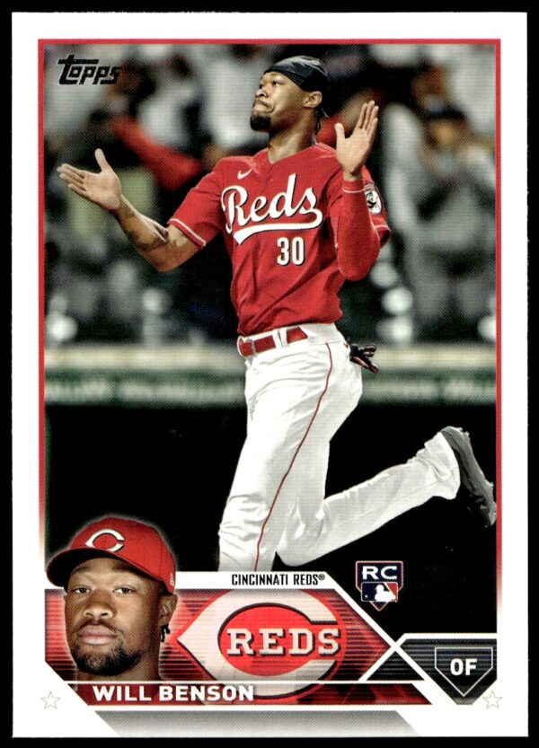 2023 Topps Series 2 Will Benson #339 (Front)