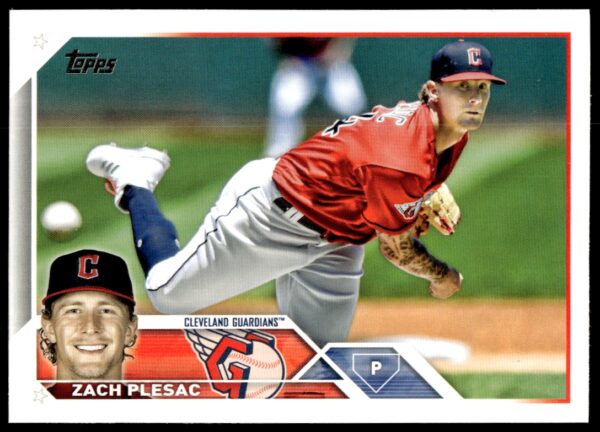 2023 Topps Series 2 Zach Plesac #476 (Front)