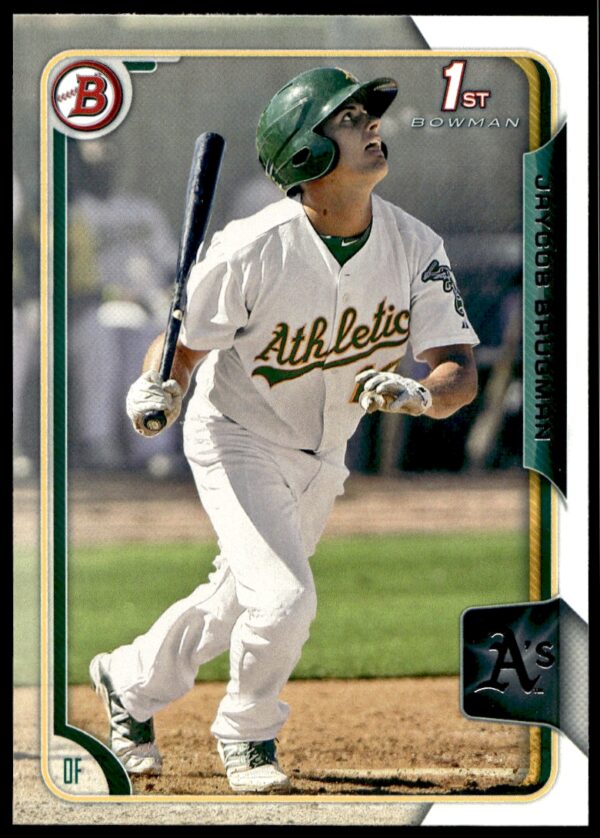 2015 Bowman Draft Jaycob Brugman Prospects  #BP141   (Front)