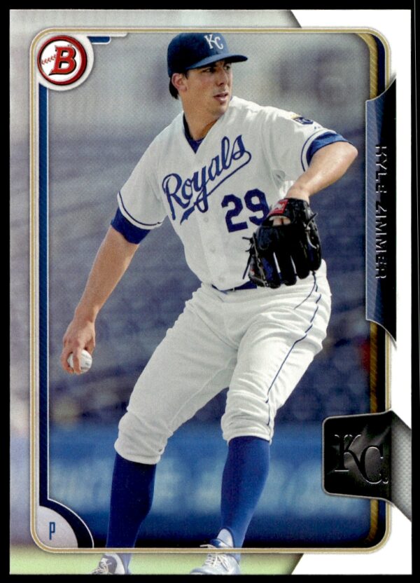 2015 Bowman Draft Kyle Zimmer Prospects  #BP73   (Front)